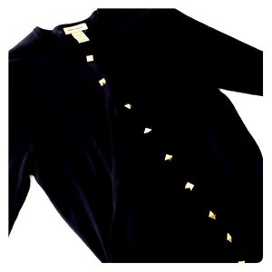 Black Cardigan Sweater by VERTICAL DESIGN